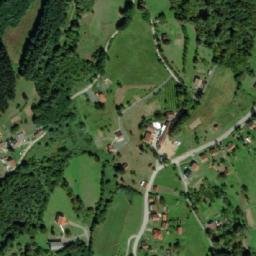 Satellite imagery of Kuševo Brdo, BA