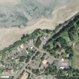 Satellite imagery of Yaquina John Point, US