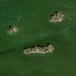 Satellite imagery of Indian Point, US