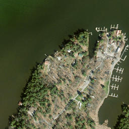 Satellite imagery of Indian Point, US