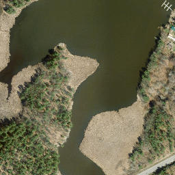 Satellite imagery of Indian Point, US