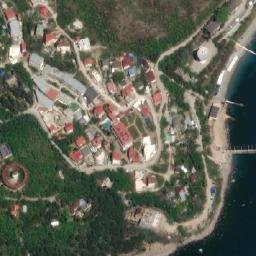 Satellite imagery of Mys Kikineyz, UA