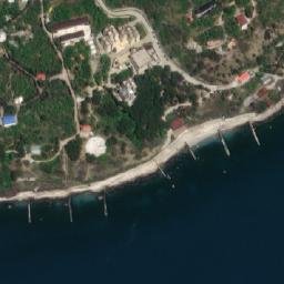 Satellite imagery of Mys Kikineyz, UA