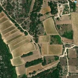 Satellite imagery of cairn, FR