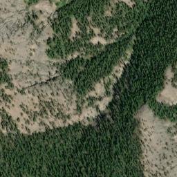 Satellite imagery of BRIMSTONE — NGS PY1220 — Park County, US, US