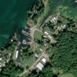 Satellite imagery of Point Marguerite, US