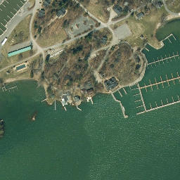 Satellite imagery of Champagne Point, CA