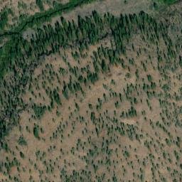 Satellite imagery of Whychus Creek Rim, US