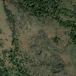 Satellite imagery of Cinnabar Mine, US