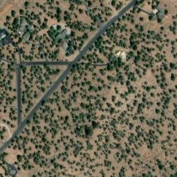 Satellite imagery of Whychus Creek Rim, US