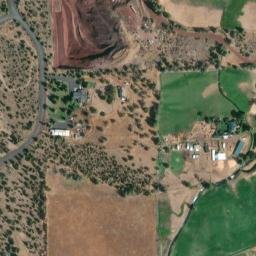 Satellite imagery of Tetherow Butte, US
