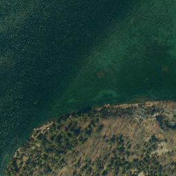 Satellite imagery of Point Angiers, US
