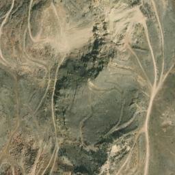 Satellite imagery of Idaho Almaden Mine, US