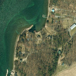 Satellite imagery of Bartlett Point, US