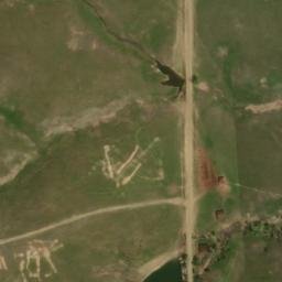 Satellite imagery of W 383 — NGS PT0740 — Haakon County, US, US