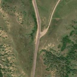 Satellite imagery of WALL NORTH BASE AZ MK RESET — NGS PU0430 — Pennington County, US, US