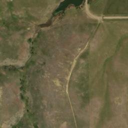 Satellite imagery of W 383 — NGS PT0740 — Haakon County, US, US