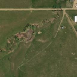 Satellite imagery of V 383 — NGS PT0739 — Haakon County, US, US