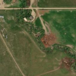 Satellite imagery of V 383 — NGS PT0739 — Haakon County, US, US
