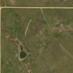 Satellite imagery of U 383 — NGS PT0738 — Haakon County, US, US