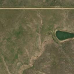 Satellite imagery of T 383 — NGS PT0733 — Haakon County, US, US