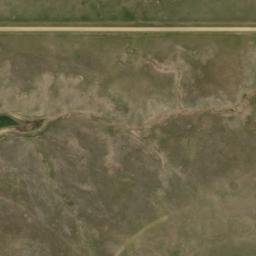 Satellite imagery of T 383 — NGS PT0733 — Haakon County, US, US