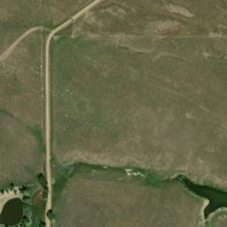 Satellite imagery of GRINDSTONE — NGS PT1165 — Haakon County, US, US