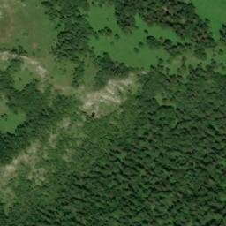 Satellite imagery of Popov Kamen, BA