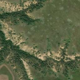 Satellite imagery of WALL NORTH BASE — NGS PU0429 — Pennington County, US, US