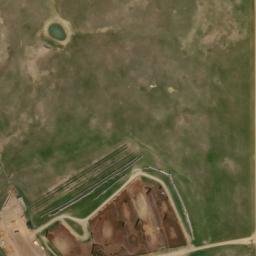 Satellite imagery of U 383 — NGS PT0738 — Haakon County, US, US