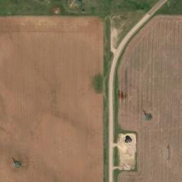 Satellite imagery of WALL NORTH BASE — NGS PU0429 — Pennington County, US, US