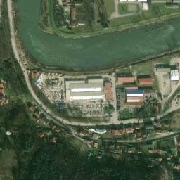 Satellite imagery of Vučjak, BA