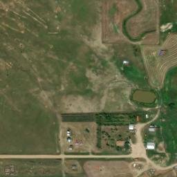 Satellite imagery of A 7 M — NGS PU0586 — Pennington County, US, US