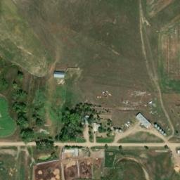 Satellite imagery of G 383 — NGS PT0729 — Haakon County, US, US