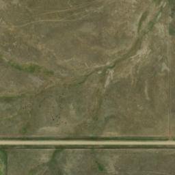 Satellite imagery of J 383 — NGS PT0727 — Haakon County, US, US