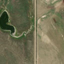 Satellite imagery of G 383 — NGS PT0729 — Haakon County, US, US