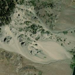 Satellite imagery of Crater Mine, US
