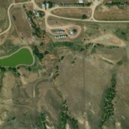 Satellite imagery of J 379 — NGS PU0590 — Pennington County, US, US