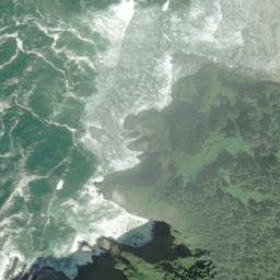 Satellite imagery of Heceta Head, US