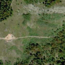 Satellite imagery of Mali Šator, BA