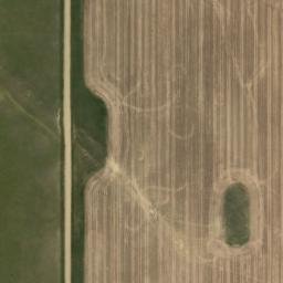 Satellite imagery of R 383 — NGS PT0721 — Haakon County, US, US