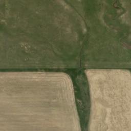 Satellite imagery of R 383 — NGS PT0721 — Haakon County, US, US