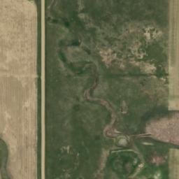 Satellite imagery of R 383 — NGS PT0721 — Haakon County, US, US