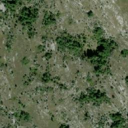 Satellite imagery of Hajdučka Glava, BA