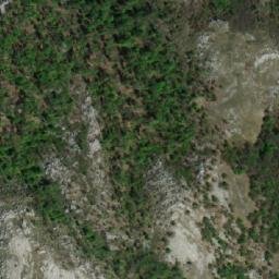 Satellite imagery of Mala Razvala, BA