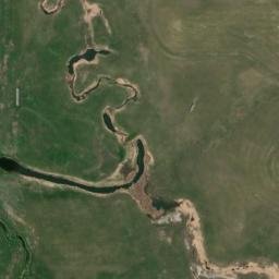 Satellite imagery of W 379 — NGS PT0813 — Haakon County, US, US