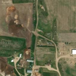 Satellite imagery of S 383 — NGS PT0722 — Haakon County, US, US