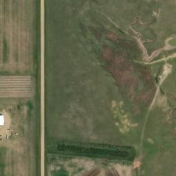 Satellite imagery of S 383 — NGS PT0722 — Haakon County, US, US