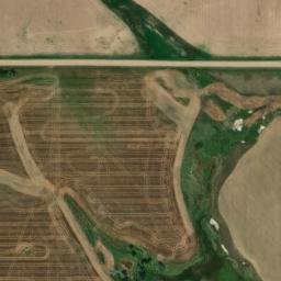 Satellite imagery of V 379 — NGS PU0535 — Haakon County, US, US