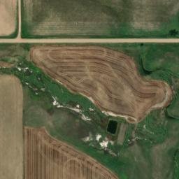 Satellite imagery of V 379 — NGS PU0535 — Haakon County, US, US
